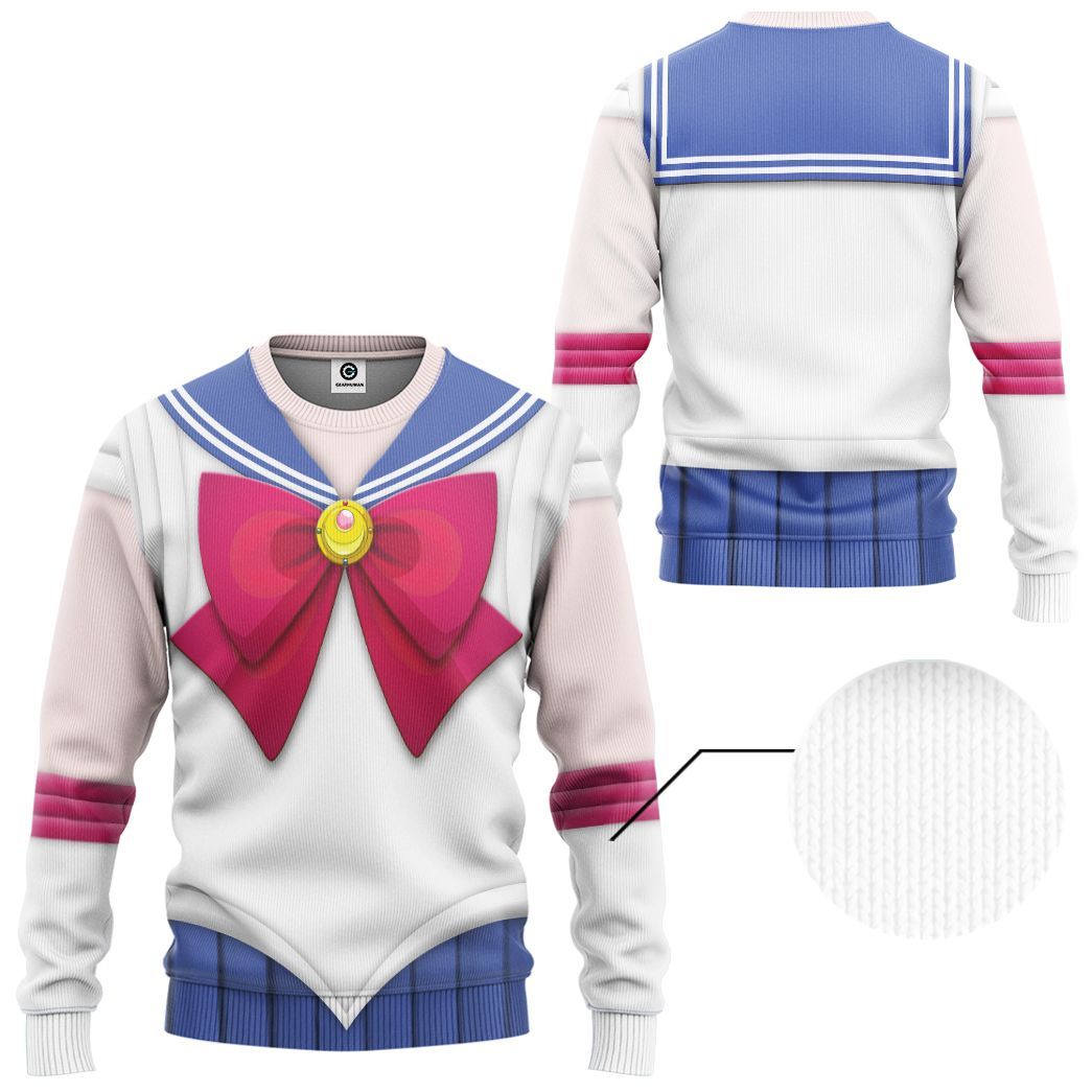 Klothek 3D Sailor Moon Custom Tshirt Hoodie Apparel | Price in USA, Best Quality