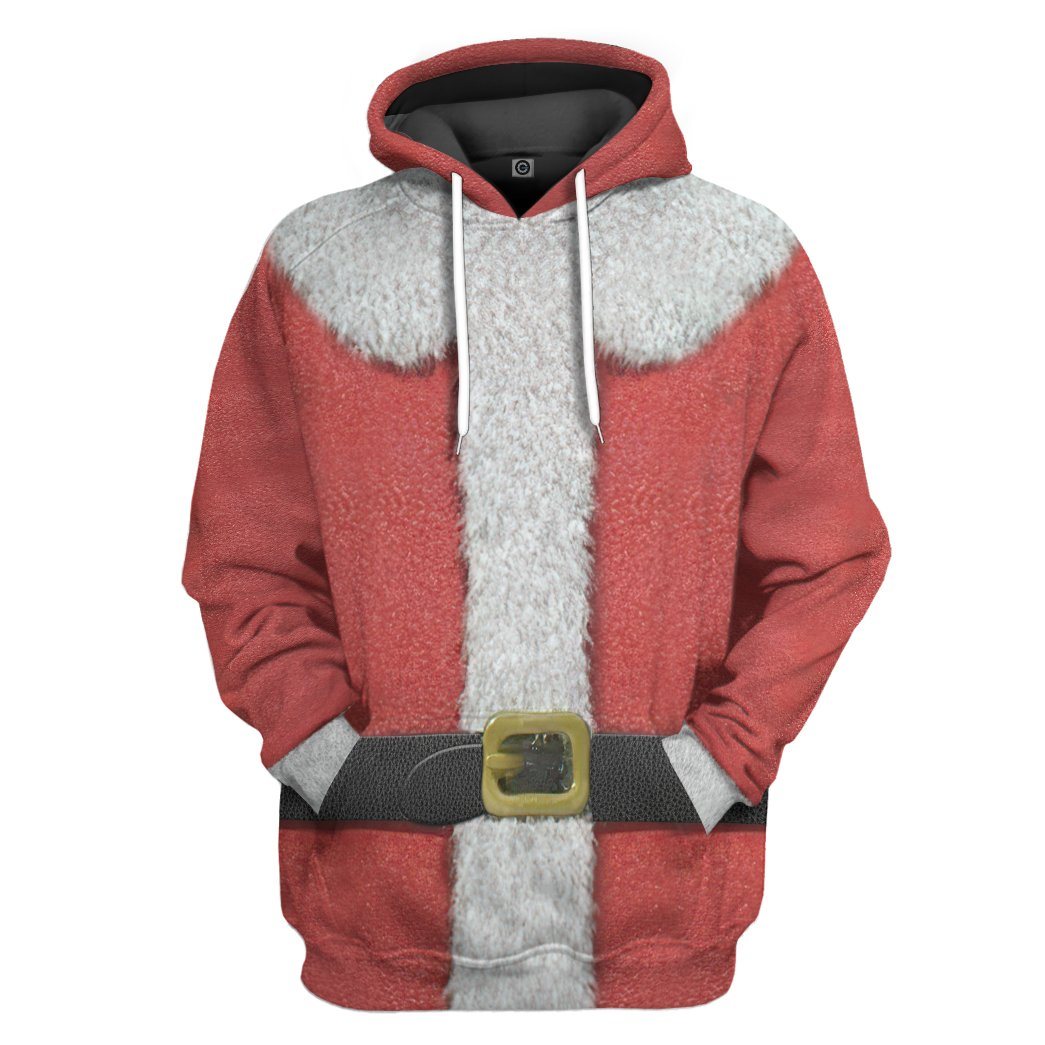 Klothek 3D Santa Claus Custom Hoodie Apparel | Price in USA, Best Quality