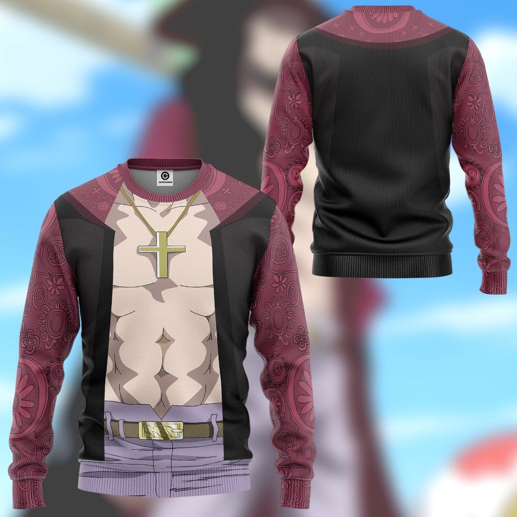 Klothek 3D Shichibukai Mihawk One Piece Costume Custom Tshirt Hoodi | Price in USA, Best Quality