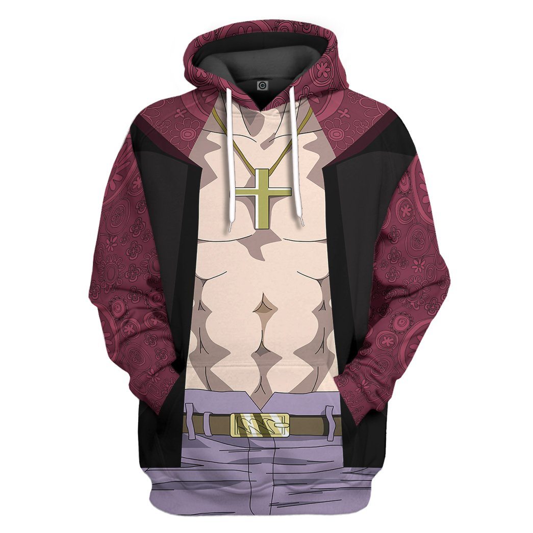 Klothek 3D Shichibukai Mihawk One Piece Costume Custom Tshirt Hoodi | Price in USA, Best Quality