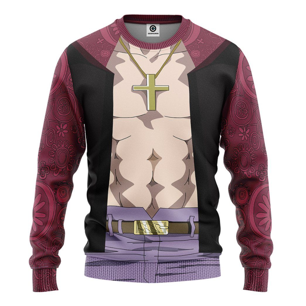 Klothek 3D Shichibukai Mihawk One Piece Costume Custom Tshirt Hoodi | Price in USA, Best Quality