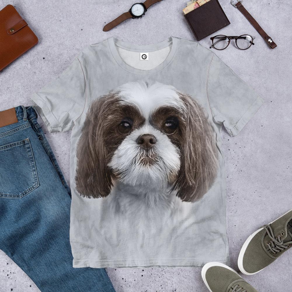 Klothek 3D Shih Tzu Dog Tshirt Hoodie Apparel | Price in USA, Best Quality