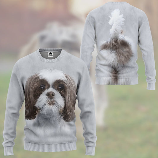 Klothek 3D Shih Tzu Dog Tshirt Hoodie Apparel | Price in USA, Best Quality