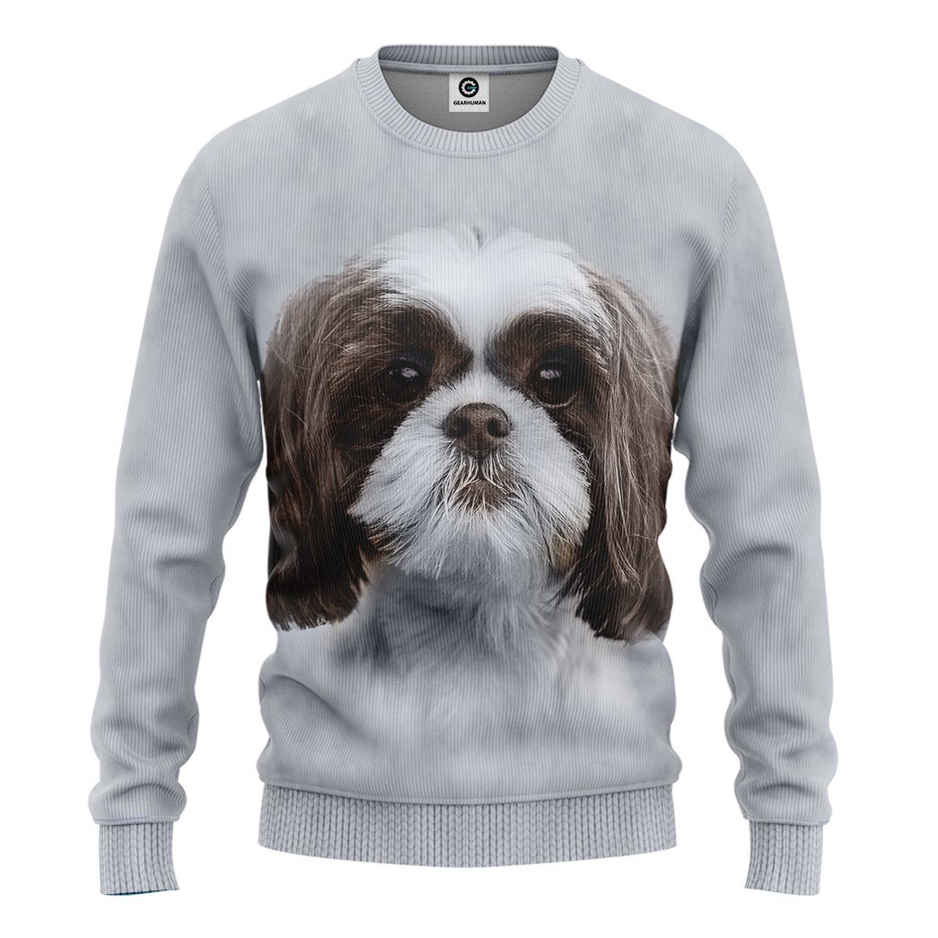 Klothek 3D Shih Tzu Dog Tshirt Hoodie Apparel | Price in USA, Best Quality