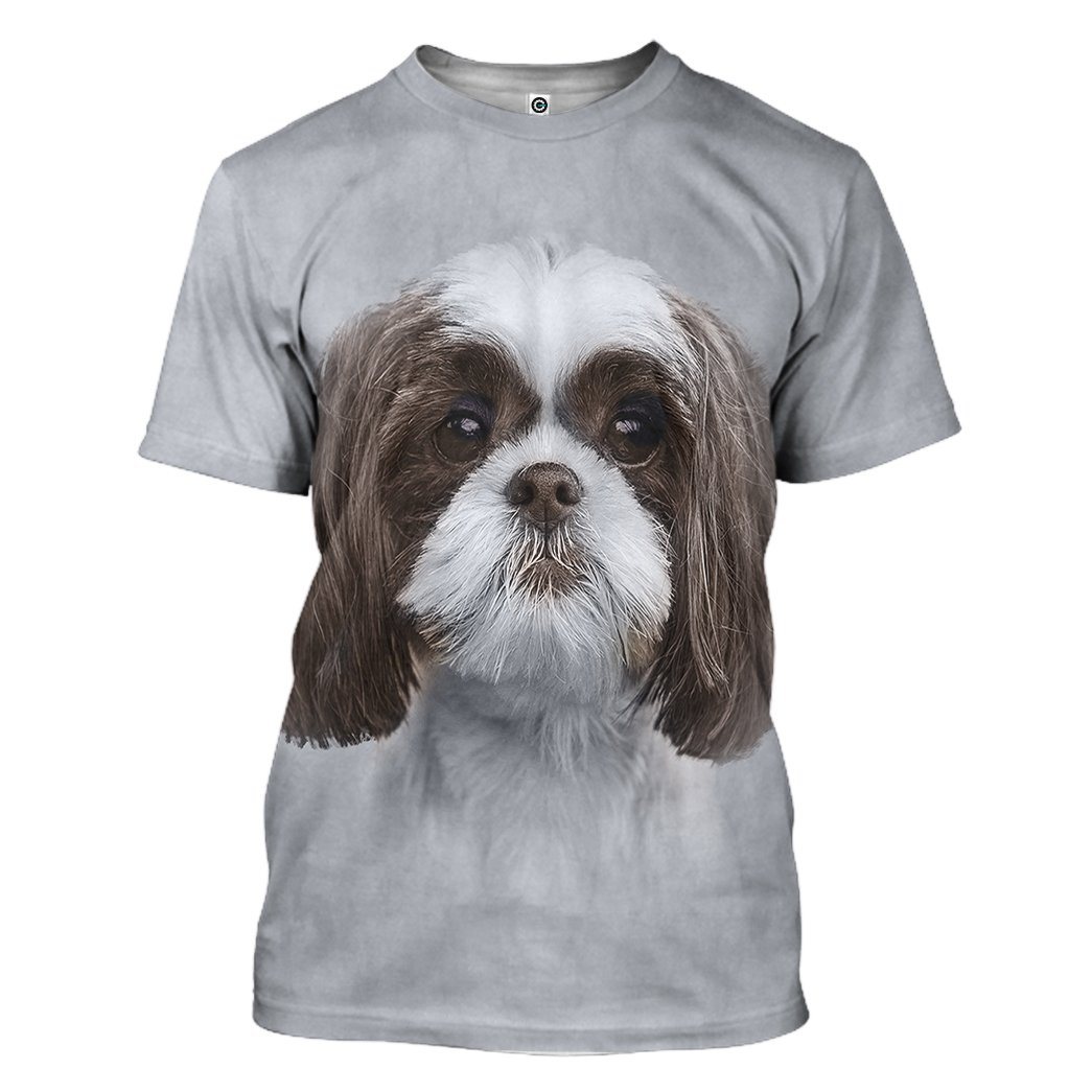 Klothek 3D Shih Tzu Dog Tshirt Hoodie Apparel | Price in USA, Best Quality