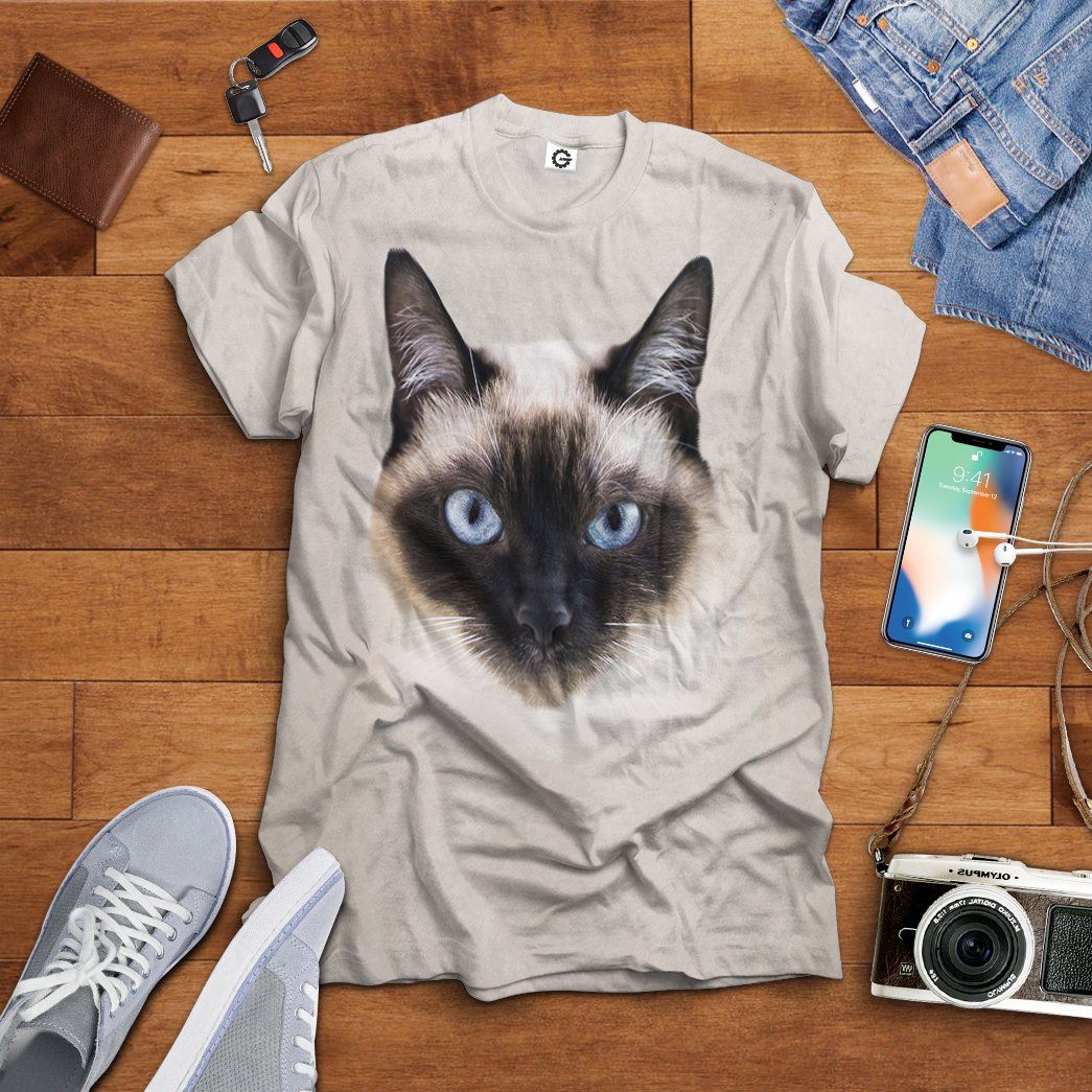 Klothek 3D Siamese Cat Tshirt Hoodie Apparel | Price in USA, Best Quality