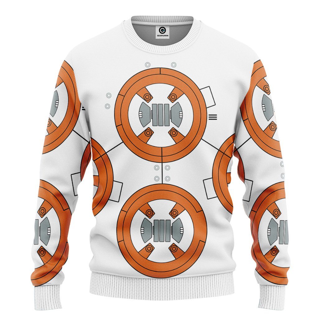 Klothek 3D S.W BB8 Cosplay Custom Tshirt Hoodie Apparel | Price in USA, Best Quality