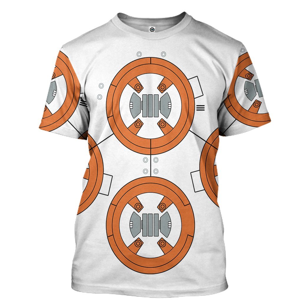 Klothek 3D S.W BB8 Cosplay Custom Tshirt Hoodie Apparel | Price in USA, Best Quality