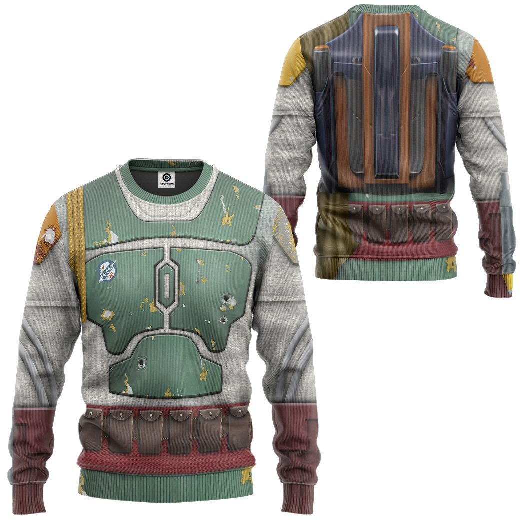 Klothek 3D S.W Boba Fett Tshirt Hoodie Apparel | Price in USA, Best Quality