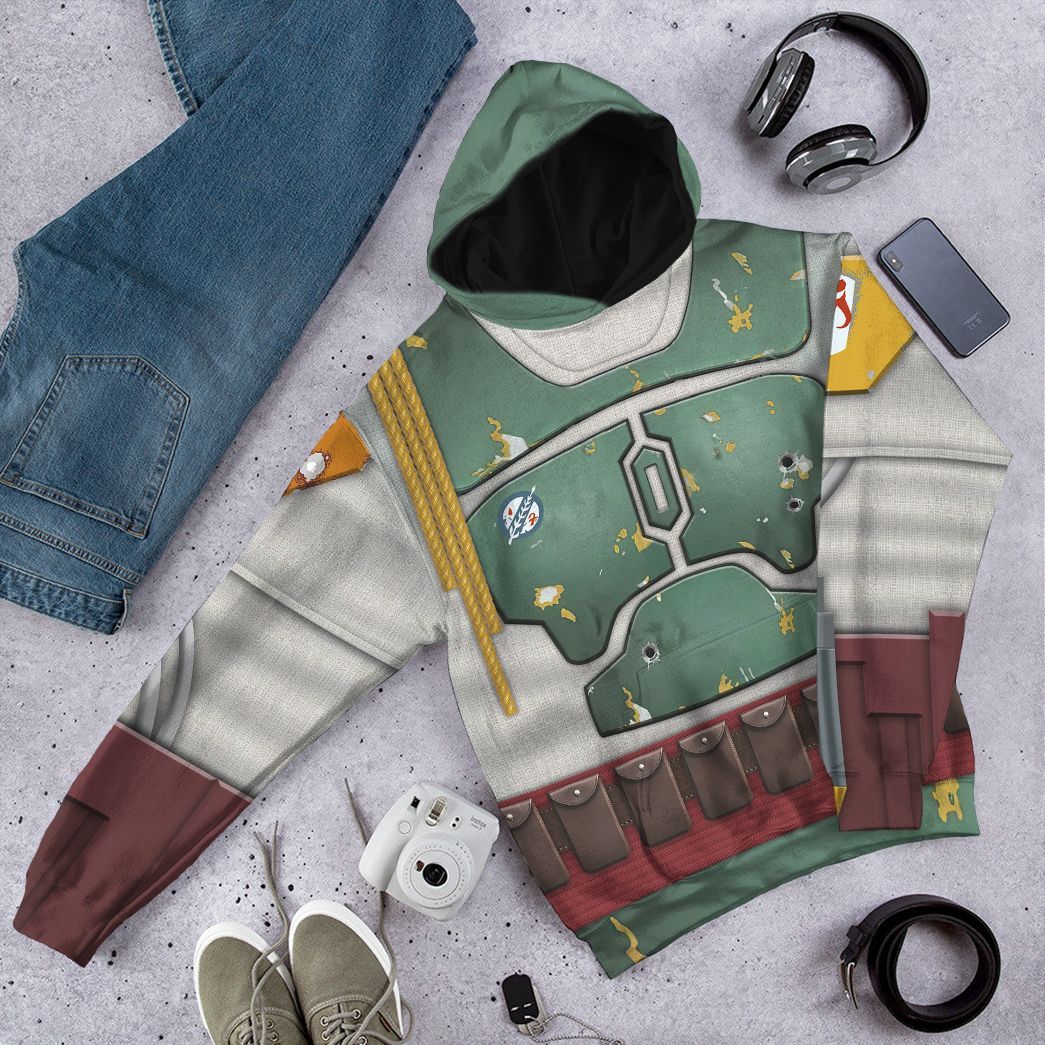 Klothek 3D S.W Boba Fett Tshirt Hoodie Apparel | Price in USA, Best Quality