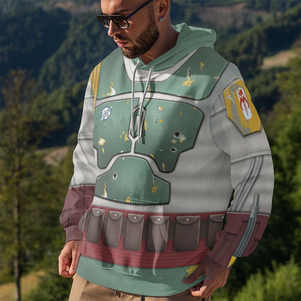 Klothek 3D S.W Boba Fett Tshirt Hoodie Apparel | Price in USA, Best Quality