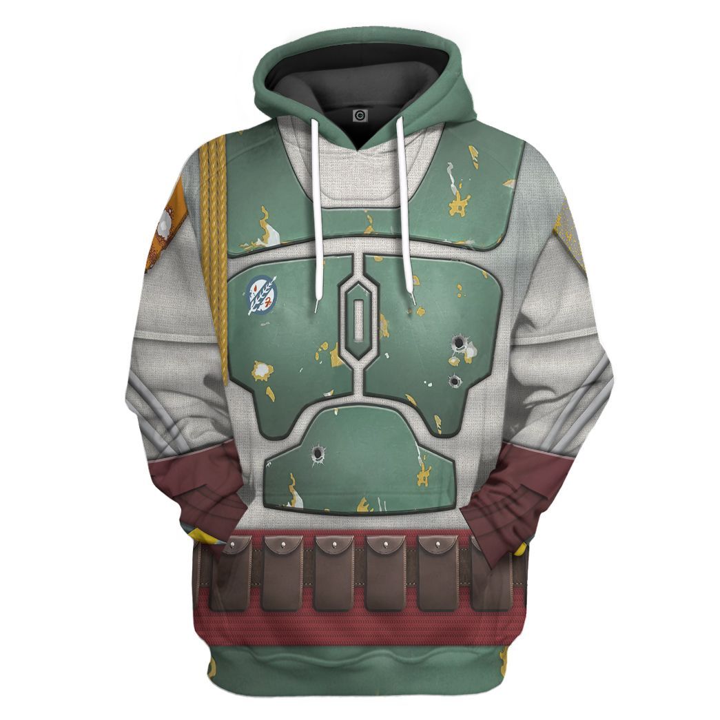 Klothek 3D S.W Boba Fett Tshirt Hoodie Apparel | Price in USA, Best Quality