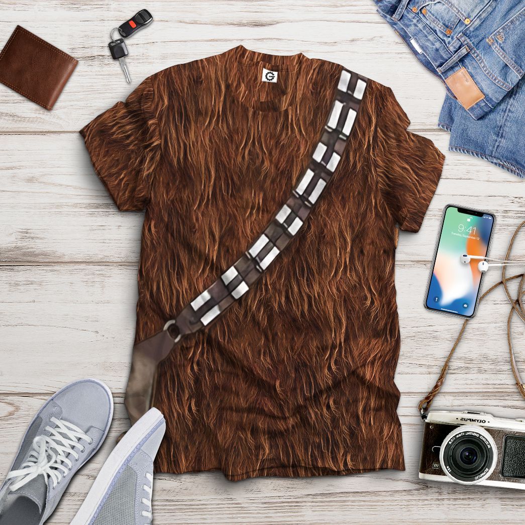 Klothek 3D S.W ChewBacca Set Custom Tshirt Hoodie Apparel | Price in USA, Best Quality