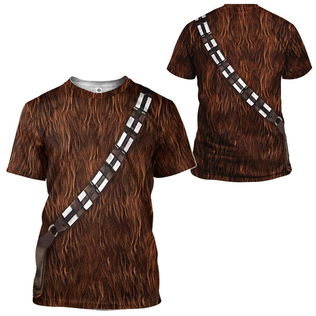 Klothek 3D S.W ChewBacca Set Custom Tshirt Hoodie Apparel | Price in USA, Best Quality