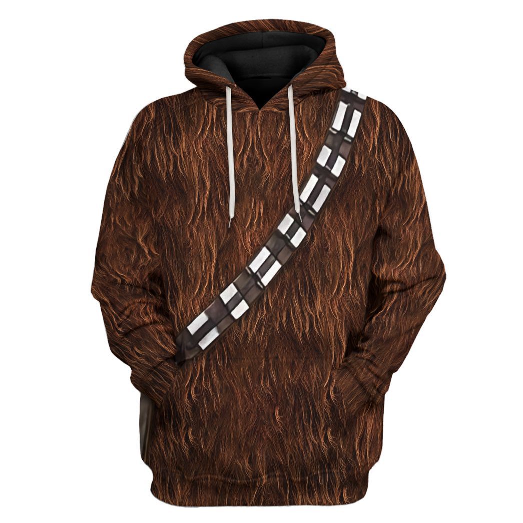 Klothek 3D S.W ChewBacca Set Custom Tshirt Hoodie Apparel | Price in USA, Best Quality