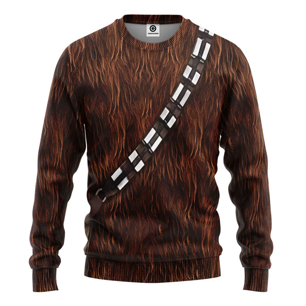 Klothek 3D S.W ChewBacca Set Custom Tshirt Hoodie Apparel | Price in USA, Best Quality