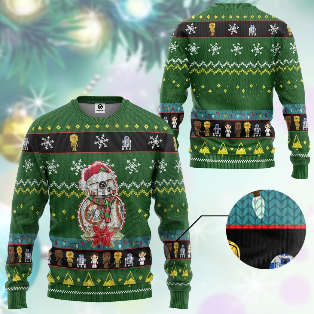 Klothek 3D S.W Christmas Custom Tshirt Fleece Hoodie Apparel | Price in USA, Best Quality