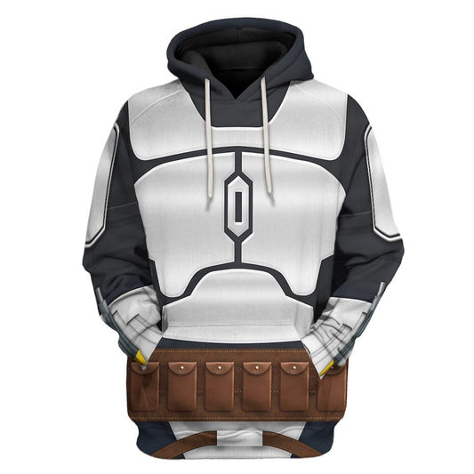 Klothek 3D S.W Jango Fett Costume Tshirt Hoodie Apparel | Price in USA, Best Quality