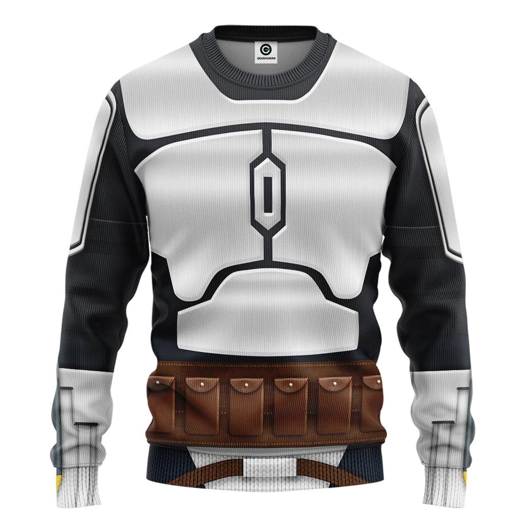 Klothek 3D S.W Jango Fett Costume Tshirt Hoodie Apparel | Price in USA, Best Quality