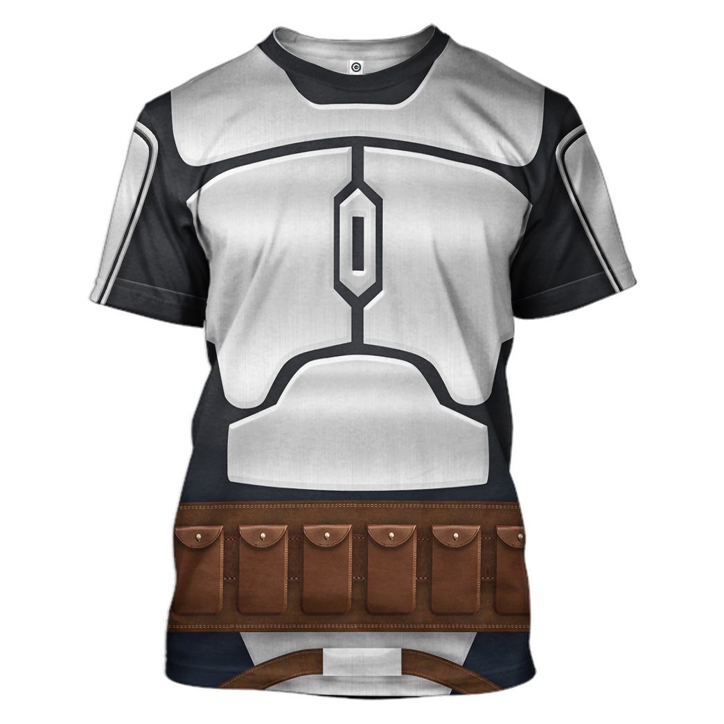 Klothek 3D S.W Jango Fett Costume Tshirt Hoodie Apparel | Price in USA, Best Quality