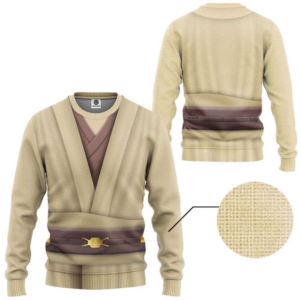 Klothek 3D S.W Obi Wan Kenobi Set Custom Tshirt Hoodie Apparel | Price in USA, Best Quality