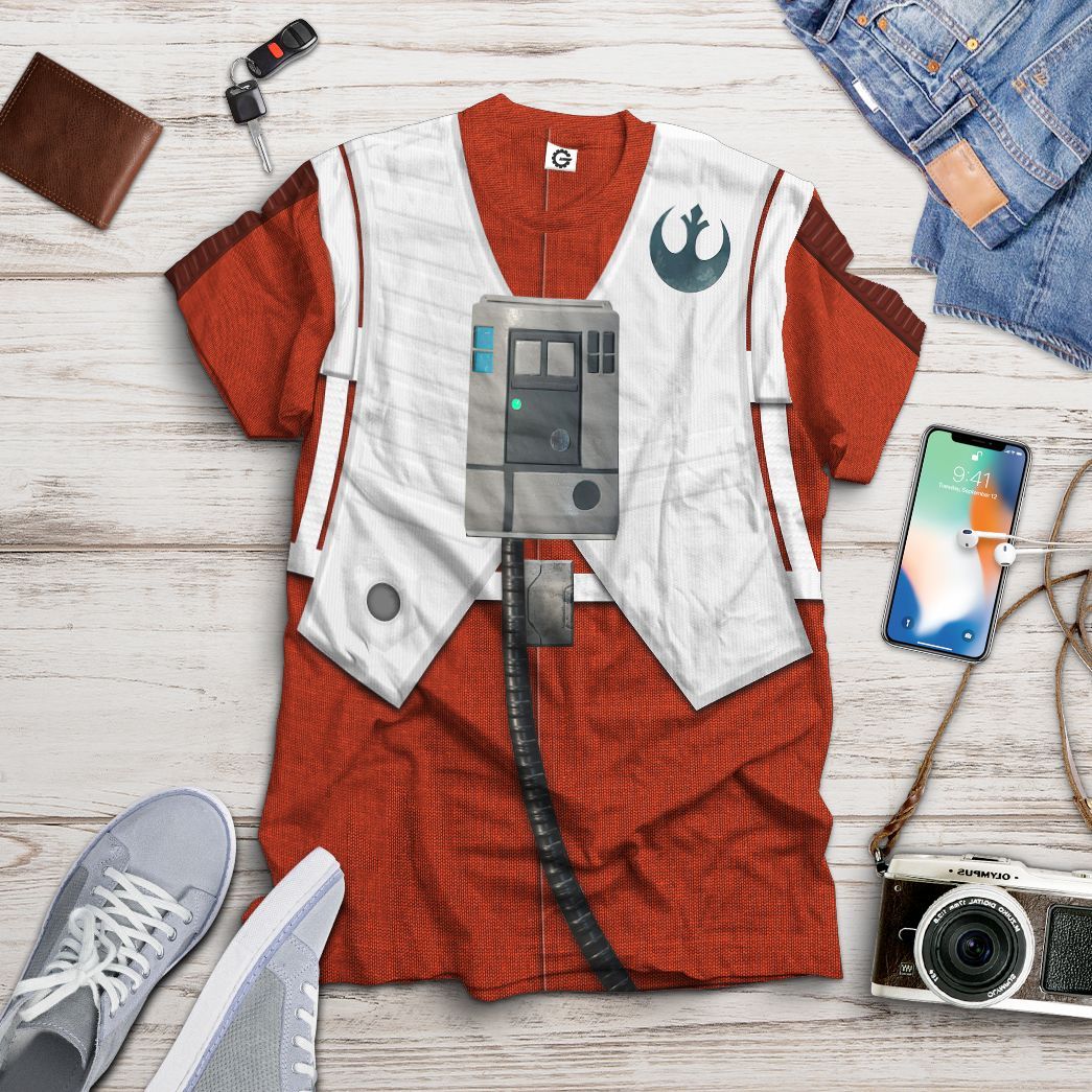 Klothek 3D S.W Poe Dameron Tshirt Hoodie Apparel | Price in USA, Best Quality