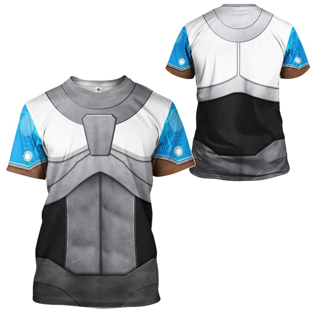 Klothek 3D Teen Titan Cyborg Cosplay Custom Tshirt Hoodie Apparel | Price in USA, Best Quality