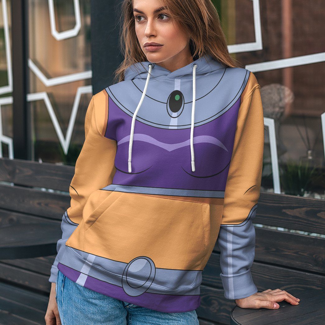 Klothek 3D Teen Titan Starfire Cosplay Custom Tshirt Hoodie Apparel | Price in USA, Best Quality