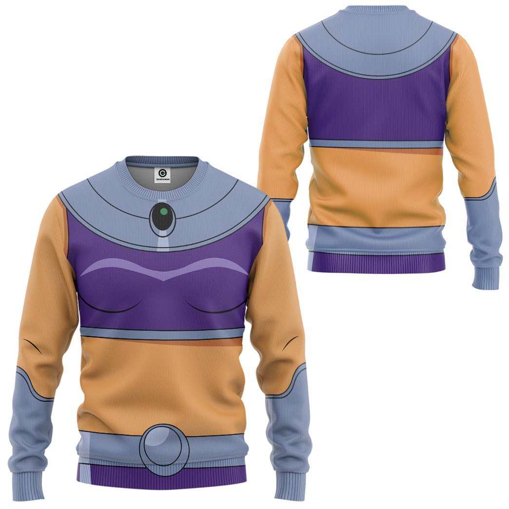 Klothek 3D Teen Titan Starfire Cosplay Custom Tshirt Hoodie Apparel | Price in USA, Best Quality