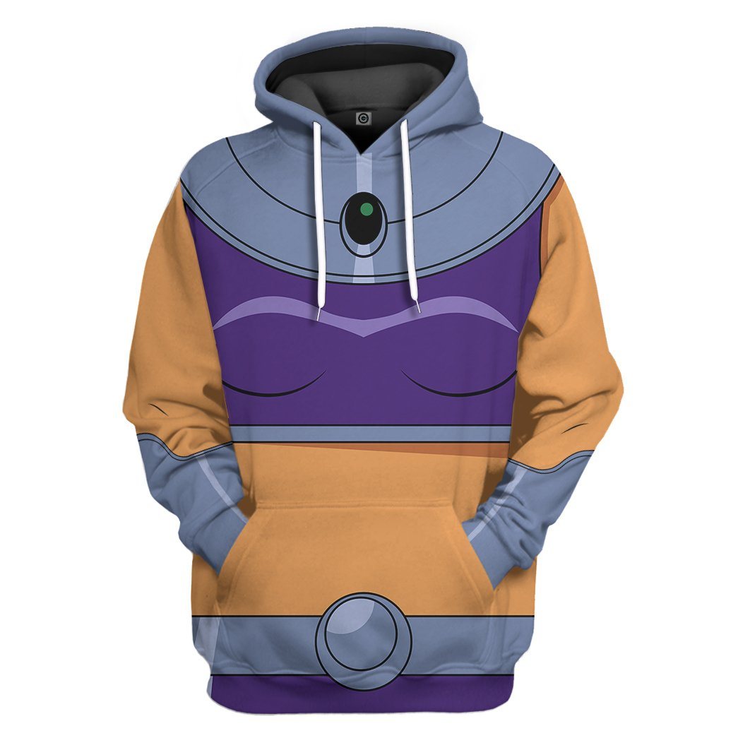 Klothek 3D Teen Titan Starfire Cosplay Custom Tshirt Hoodie Apparel | Price in USA, Best Quality