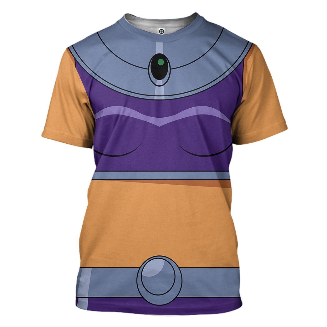 Klothek 3D Teen Titan Starfire Cosplay Custom Tshirt Hoodie Apparel | Price in USA, Best Quality