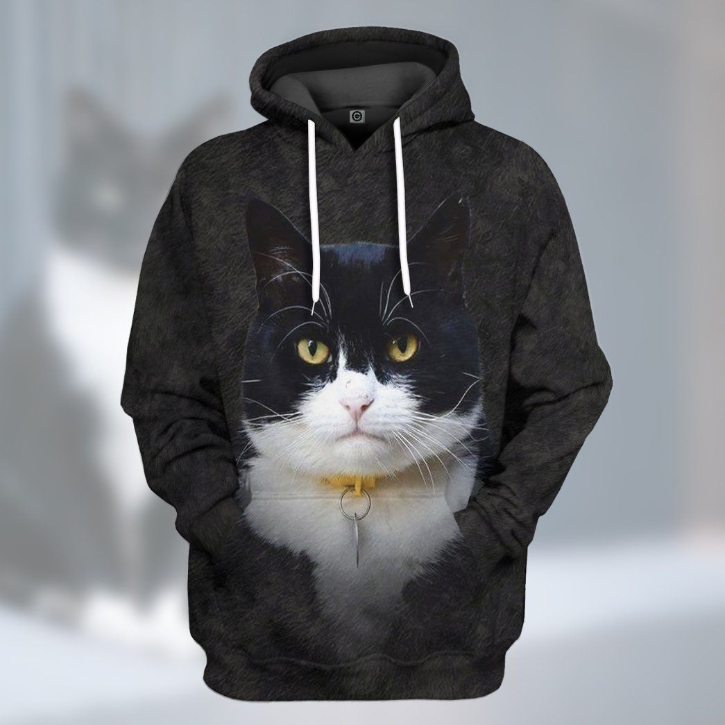 Klothek 3D Texudo Cat Tshirt Hoodie Apparel | Price in USA, Best Quality