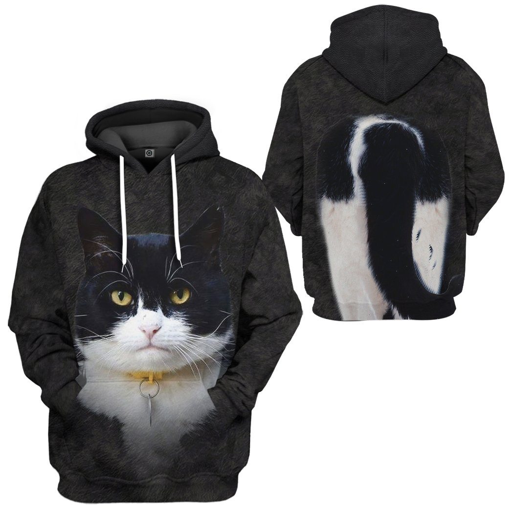 Klothek 3D Texudo Cat Tshirt Hoodie Apparel | Price in USA, Best Quality