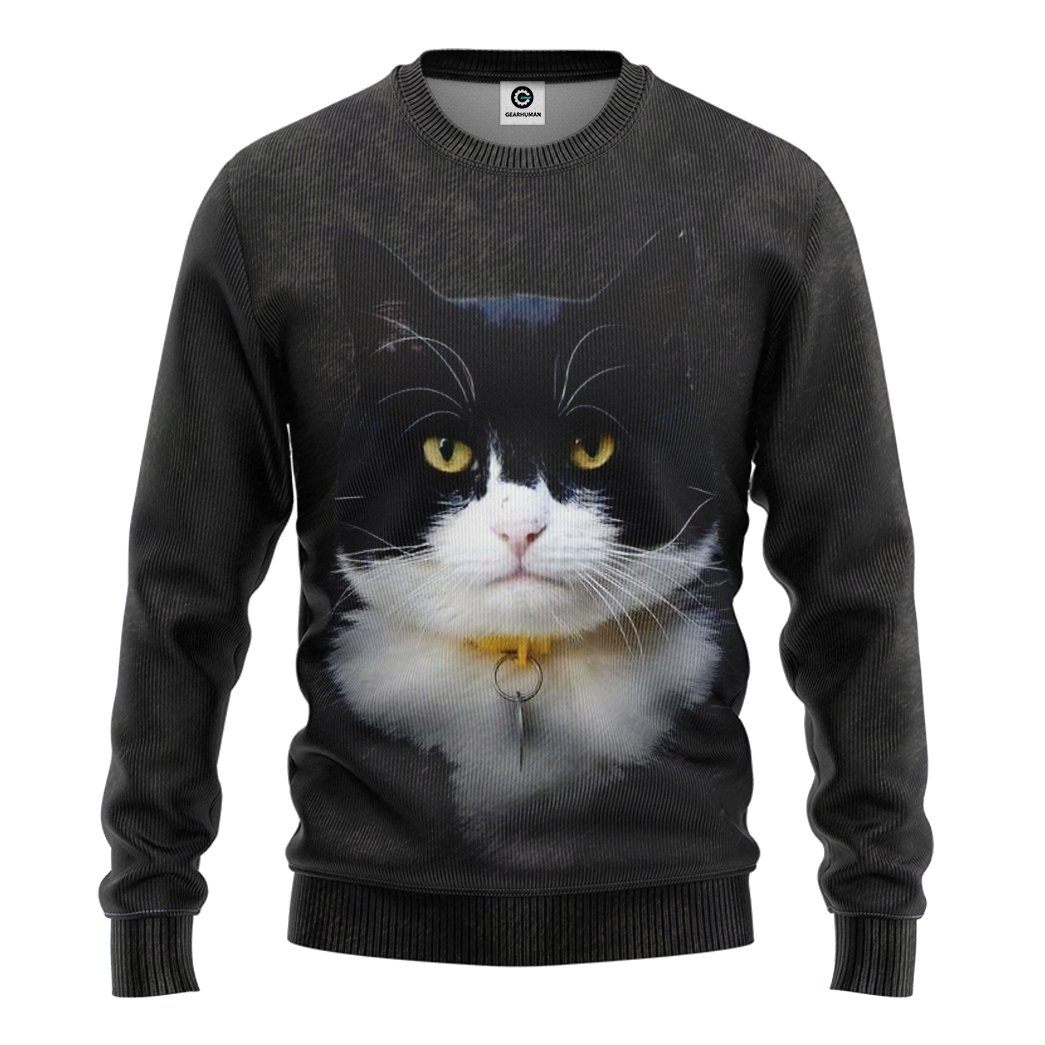 Klothek 3D Texudo Cat Tshirt Hoodie Apparel | Price in USA, Best Quality