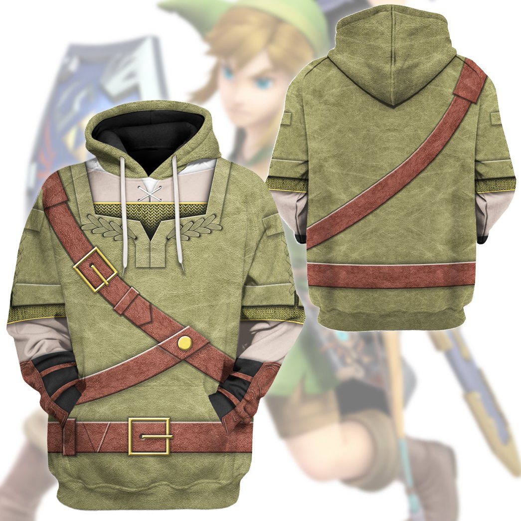 Klothek 3D The Legend Of Zelda Link Cosplay Custom Tshirt Hoodie Ap | Price in USA, Best Quality