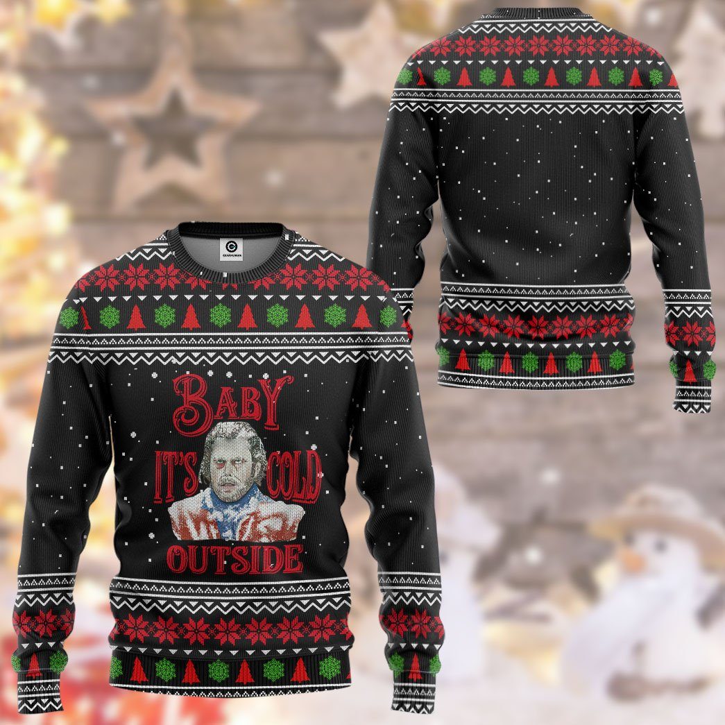 Klothek 3D The Shining Baby It's Cold Outside Ugly Christmas Custom | Price in USA, Best Quality