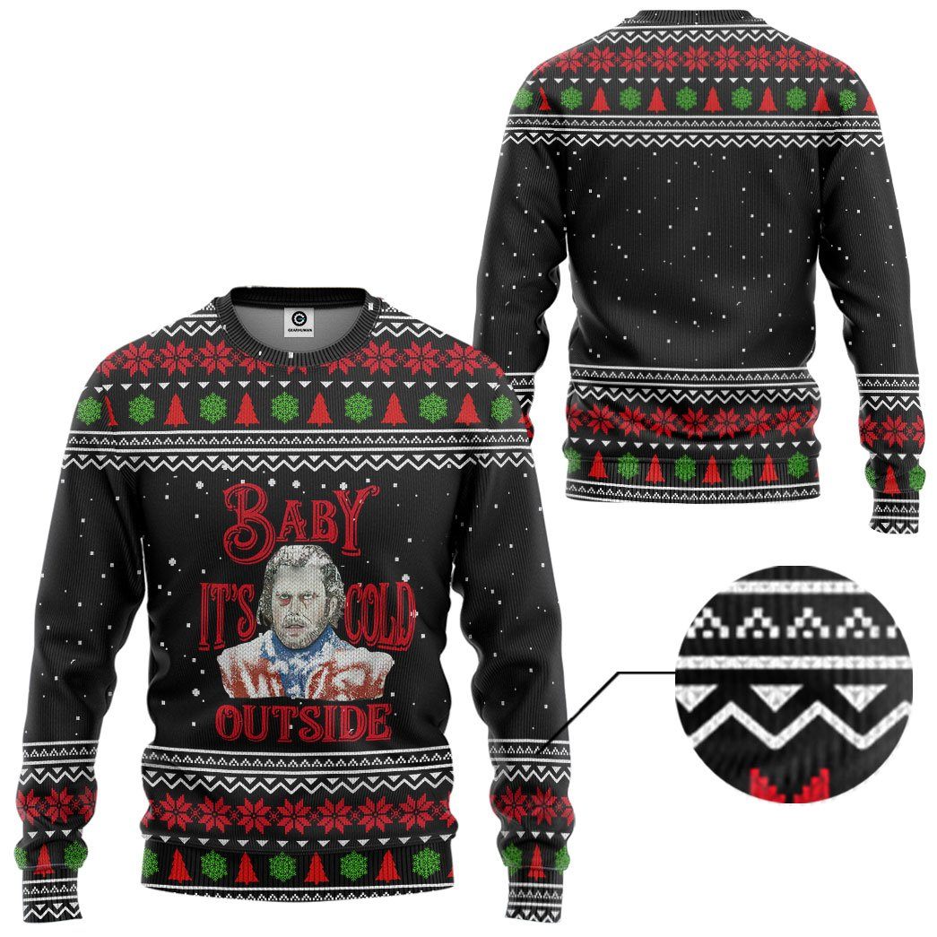 Klothek 3D The Shining Baby It's Cold Outside Ugly Christmas Custom | Price in USA, Best Quality