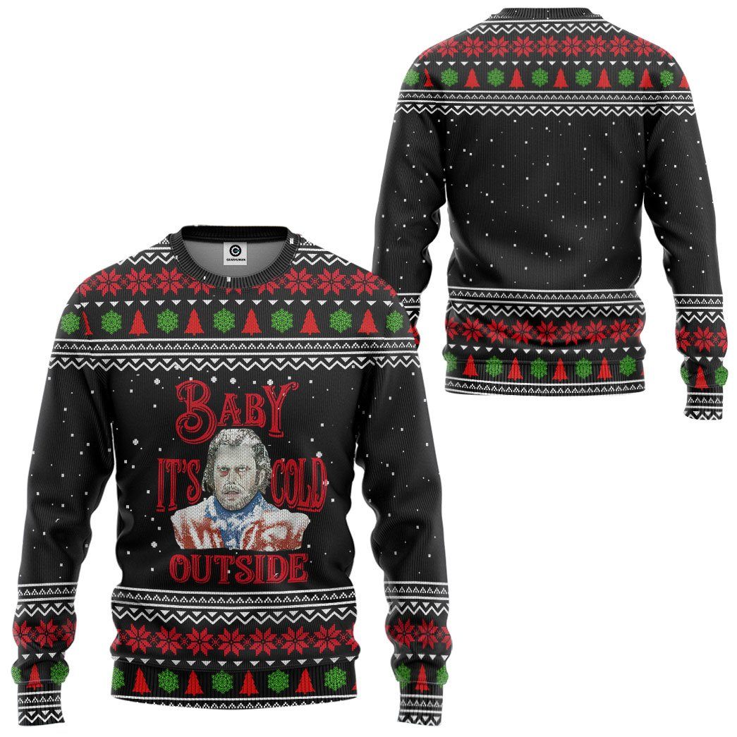 Klothek 3D The Shining Baby It's Cold Outside Ugly Christmas Custom | Price in USA, Best Quality