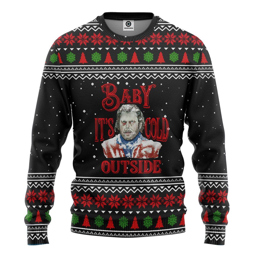 Klothek 3D The Shining Baby It's Cold Outside Ugly Christmas Custom | Price in USA, Best Quality