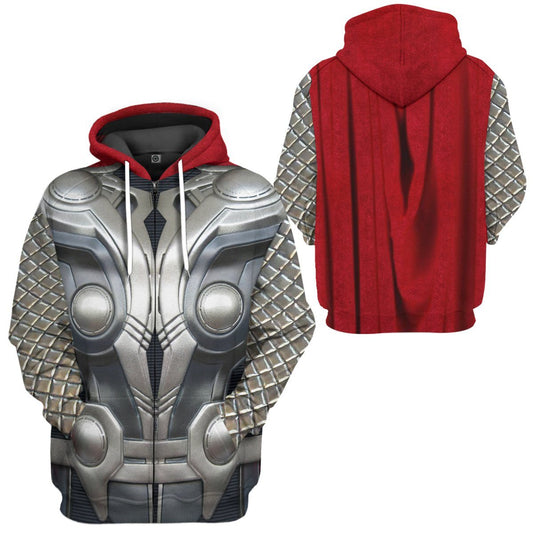 Klothek 3D Thor Odinson Custom Hoodie Apparel | Price in USA, Best Quality