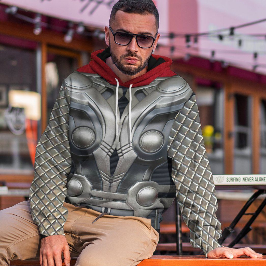 Klothek 3D Thor Odinson Custom Hoodie Apparel | Price in USA, Best Quality