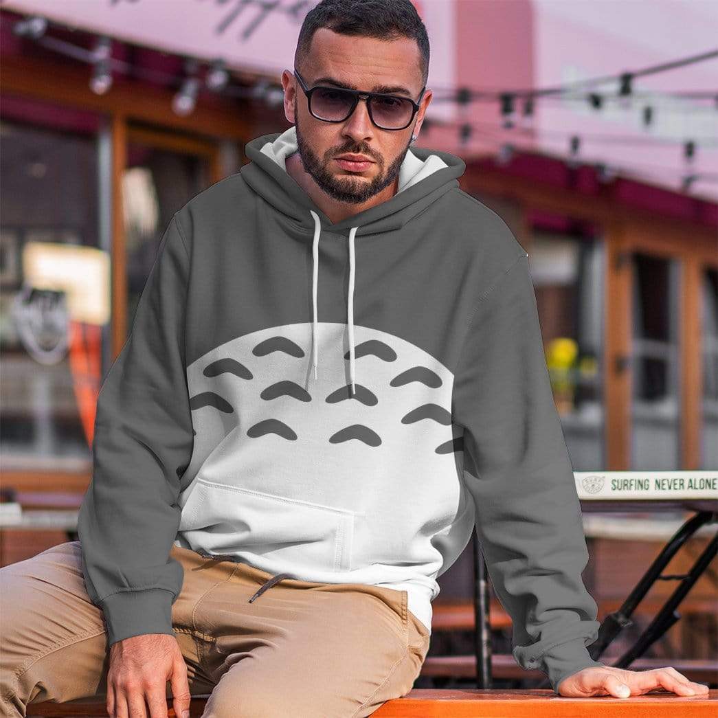 Klothek 3D Totoro Custom Hoodie Apparel | Price in USA, Best Quality