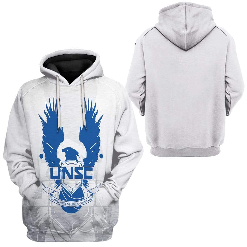 Klothek 3D UNSC Halo Infinite Custom Hoodie Apparel | Price in USA, Best Quality