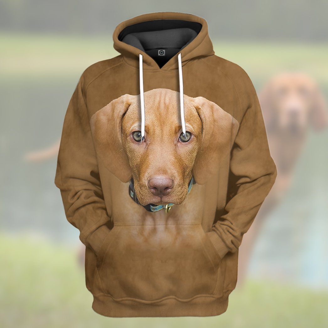 Klothek 3D Vizsla Dog Tshirt Hoodie Apparel | Price in USA, Best Quality