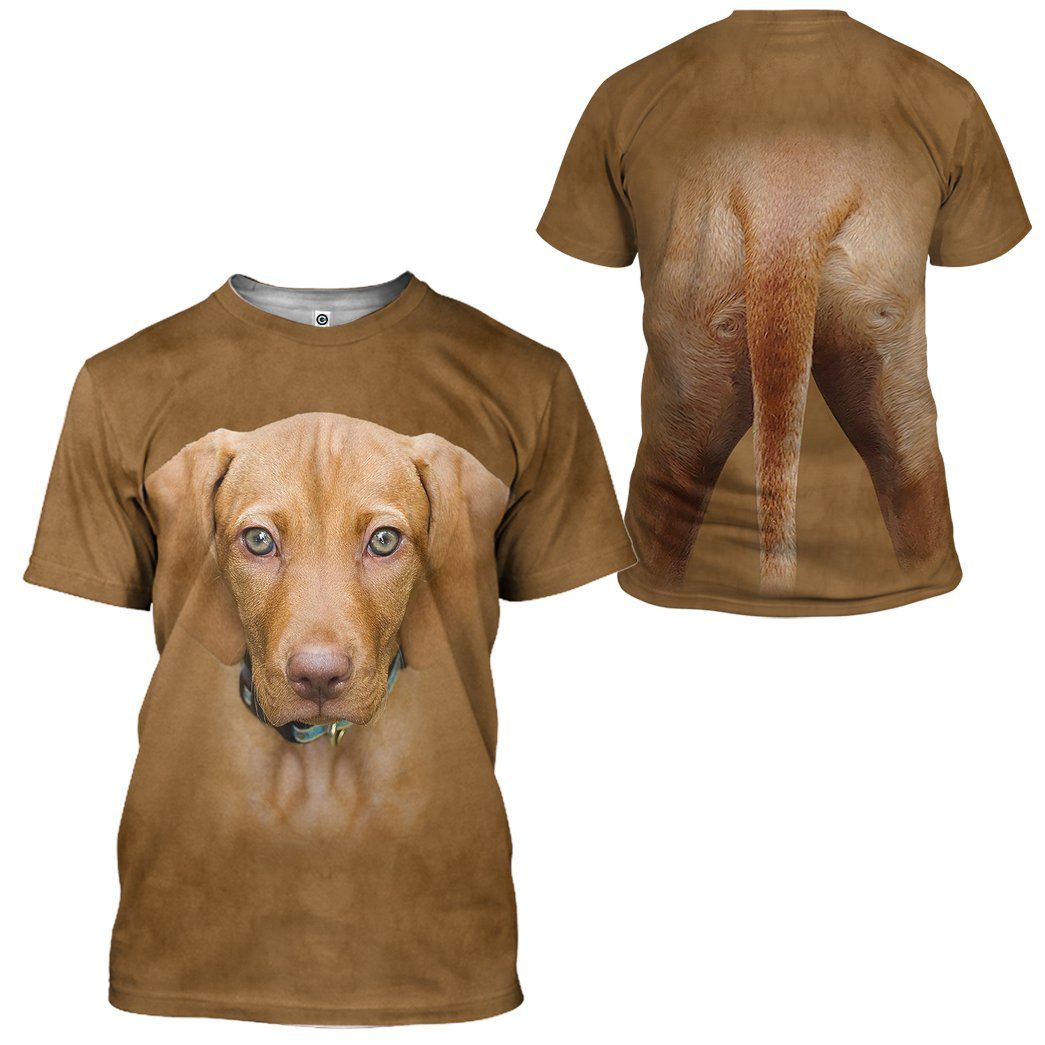 Klothek 3D Vizsla Dog Tshirt Hoodie Apparel | Price in USA, Best Quality