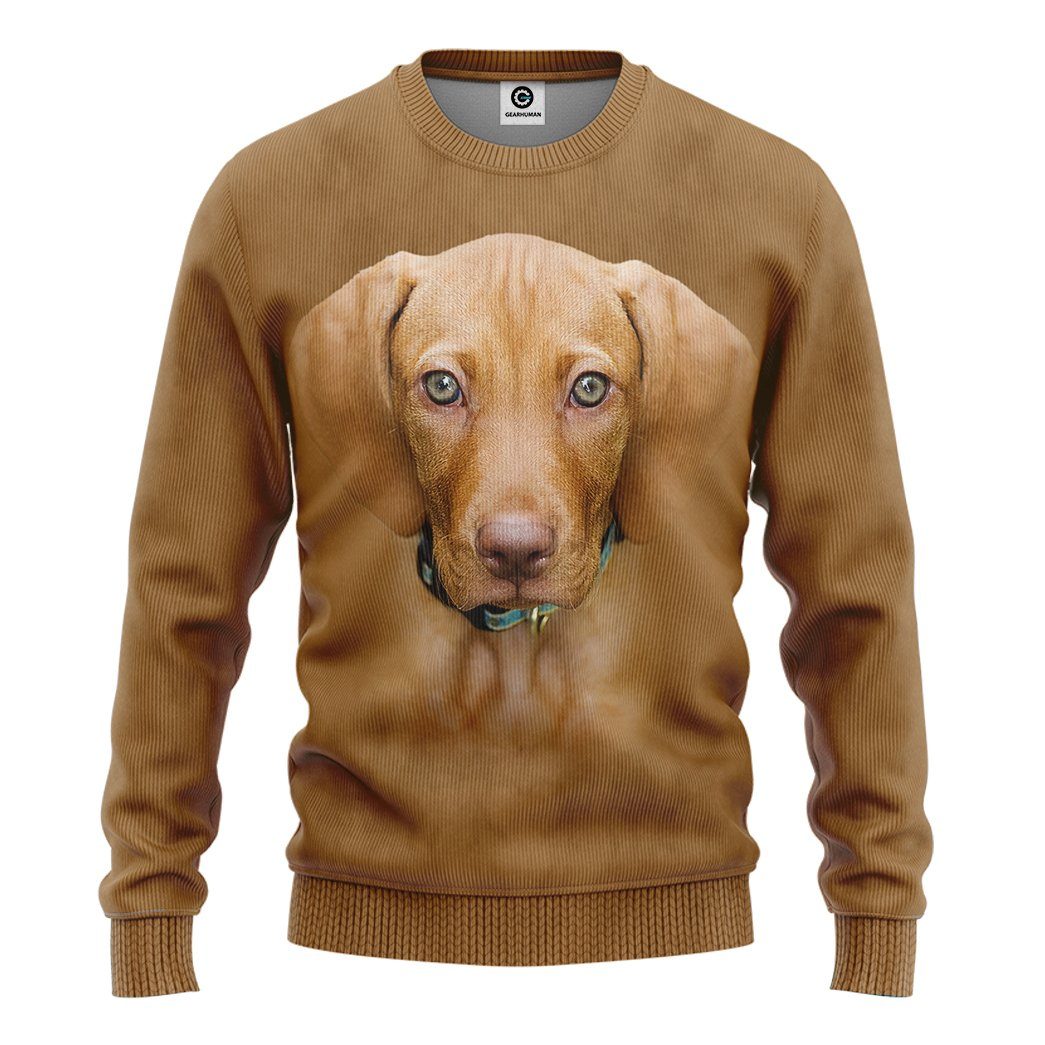 Klothek 3D Vizsla Dog Tshirt Hoodie Apparel | Price in USA, Best Quality