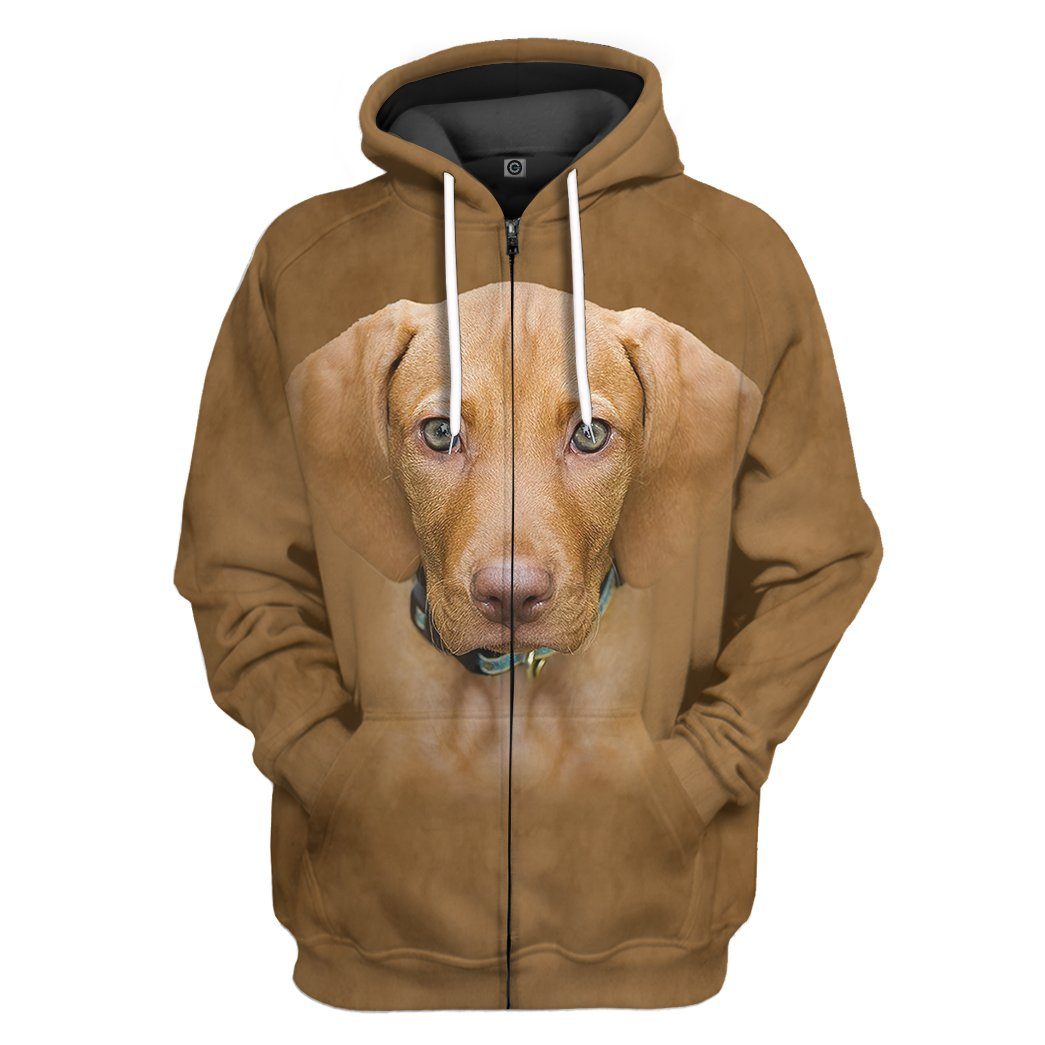 Klothek 3D Vizsla Dog Tshirt Hoodie Apparel | Price in USA, Best Quality