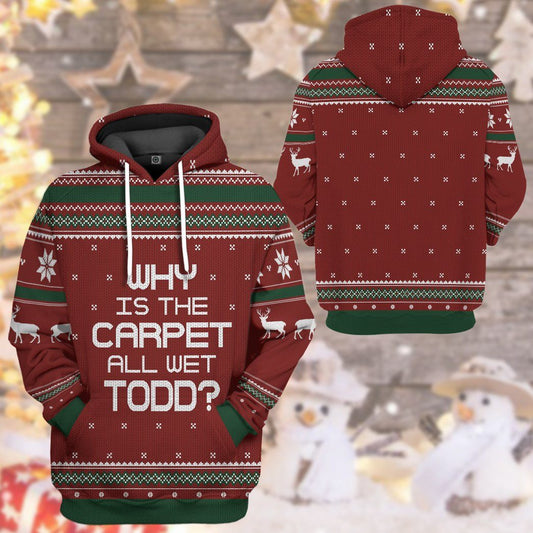 Klothek 3D Why Is The Carpet All Wet Todd National Lampoon Christma | Price in USA, Best Quality