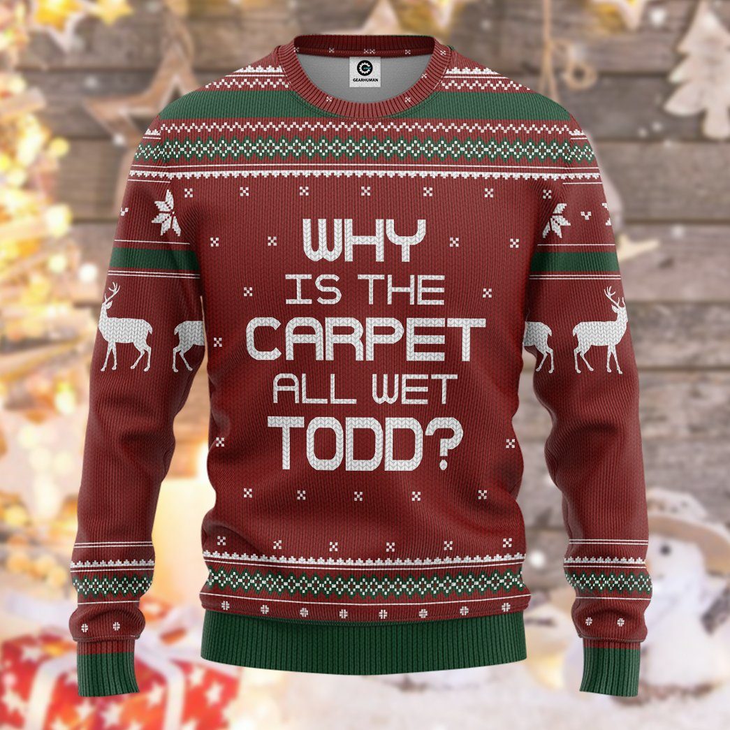 Klothek 3D Why Is The Carpet All Wet Todd National Lampoon Christma | Price in USA, Best Quality