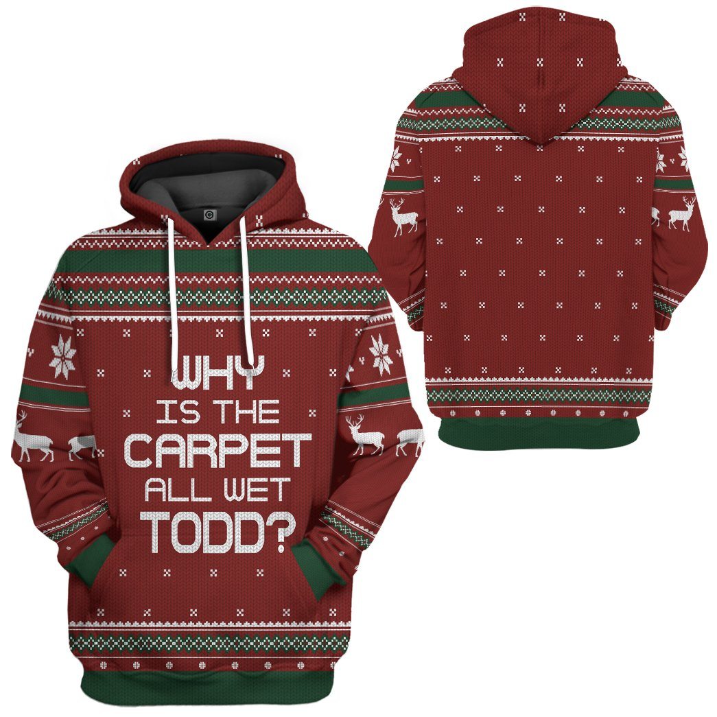 Klothek 3D Why Is The Carpet All Wet Todd National Lampoon Christma | Price in USA, Best Quality